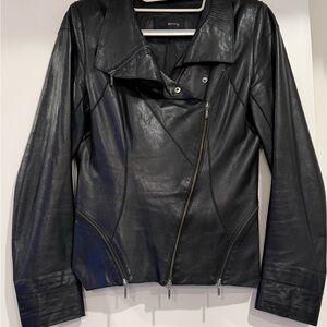 Gerry Weber Midnight Leather Jacket